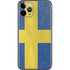 Sweden Flag Distressed iPhone 11 Pro Skin